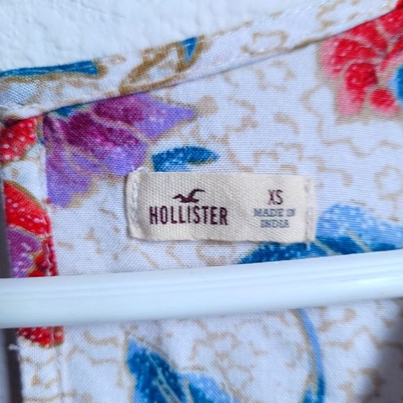 Hollister Floral Print Long Sleeve Romper - Picture 3 of 3